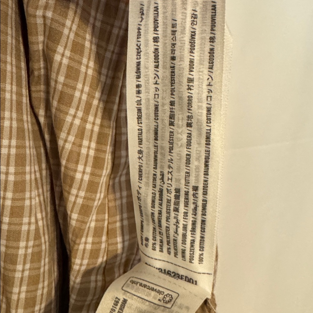 Abercrombie & Fitch Tan Tie Front Maxi Dress - Picture 4 of 9